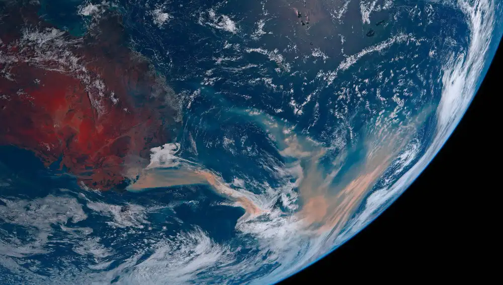 Incendio Australia desde el espacio