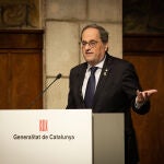 El presidente de la Generalitat. Quim Torra.David Zorrakino / Europa Press09/01/2020