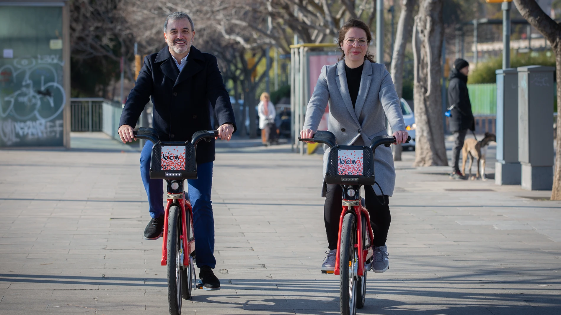 Presentación de la ampliación territorial del Bicing en Barcelona