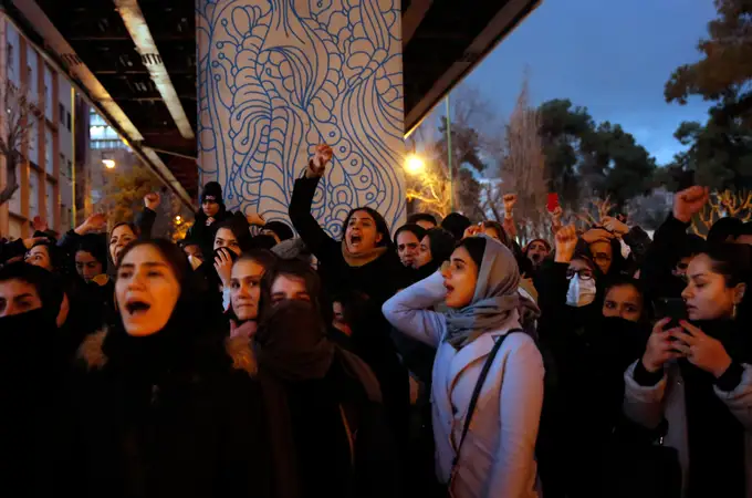 Segundo día de protestas en Irán por el derribo del Boeing 737