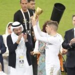 Una de las Supercopas que el Real Madrid ganó en Arabia Saudí