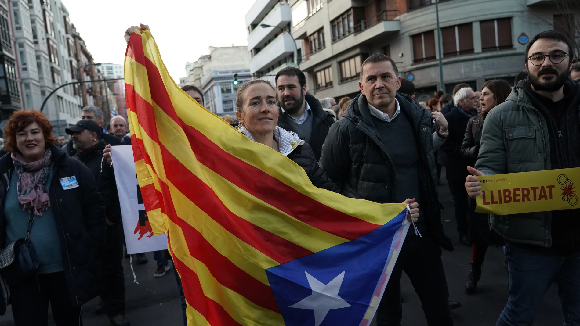 Manifestación por los derechos de los presos de ETA en Bilbao