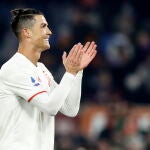 Cristiano Ronaldo durante el partido ante la Roma disputado este fin de semana EFE/EPA/RICRDO ANTIMIANI