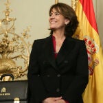 Dolores Delgado entregó la cartera de Justicia a su sustituto, Juan Carlos Campo, el pasado 20 de enero