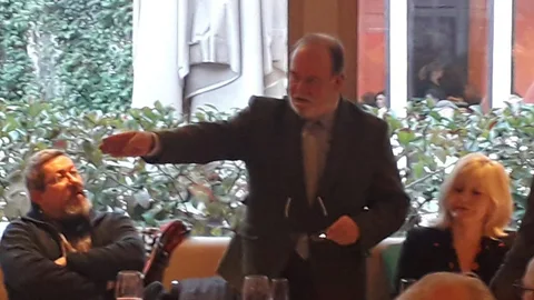 El presidente ejecutivo de la Fundación Franco, Juan Chicharro
