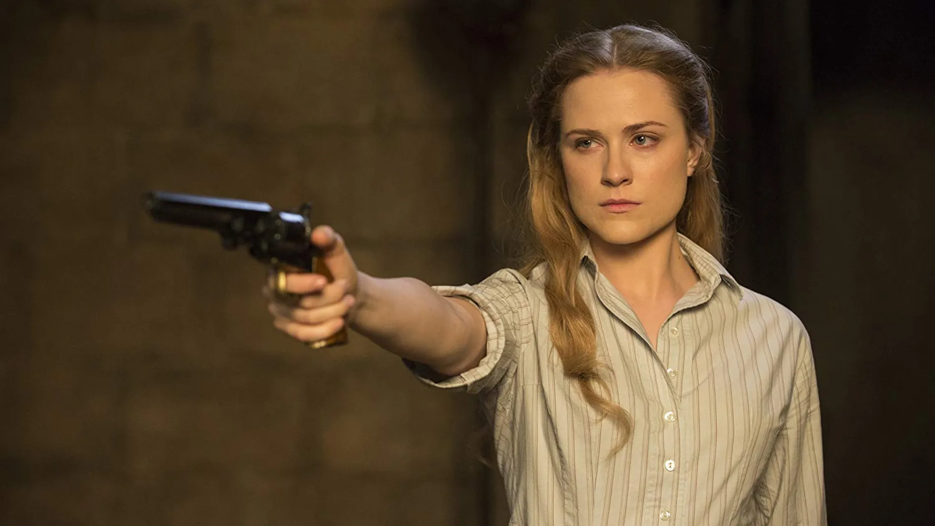 Evan Rachel Wood, en "Westworld"