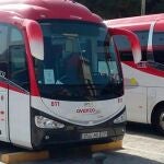 Autobuses de la compañía Avanza