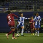 El Espanyol durante un partido esta temporada (RCD.Espanyol)