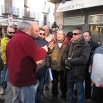 Trabajadores del sector del taxi en Córdoba