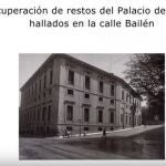 Recuperación de los restos del Palacio de Godoy