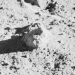 Posición original en la Luna de «Big Bertha», la roca lunar que contiene material de la Tierra.