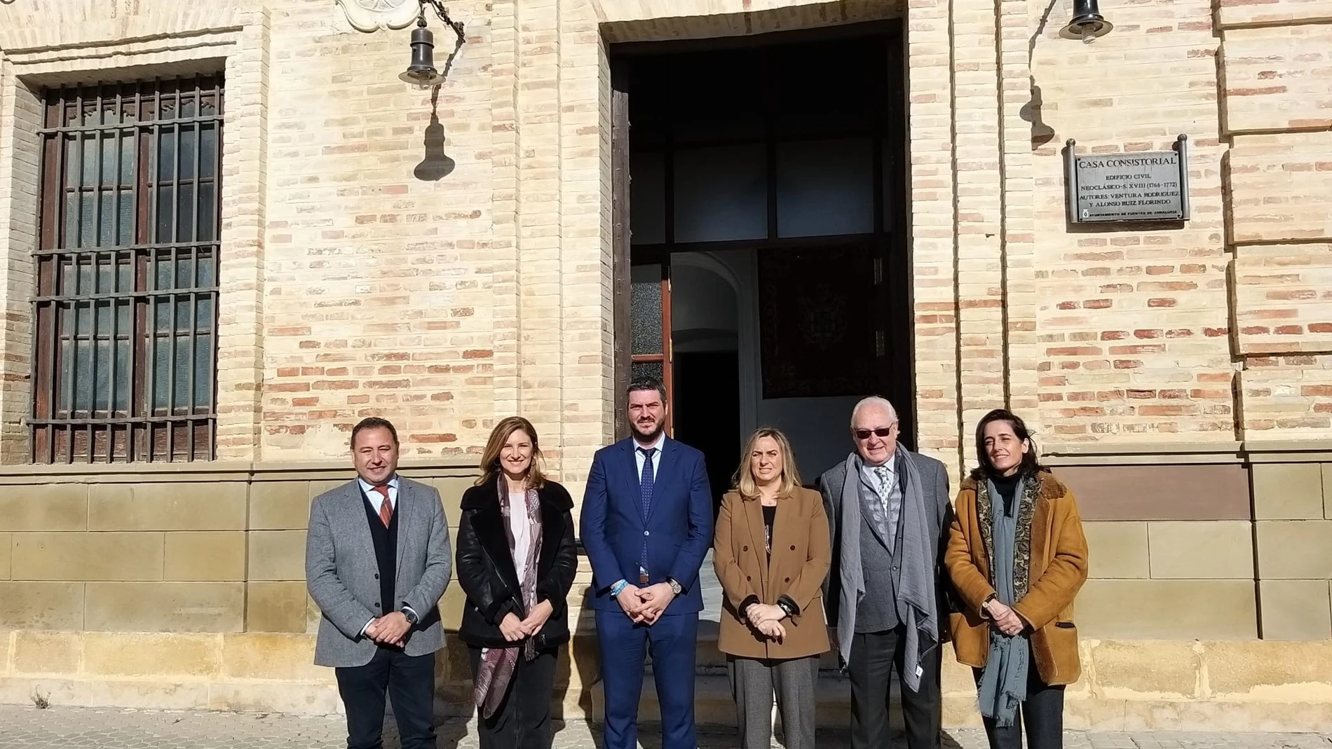 Sevilla.- La Junta avanza que en febrero empezará la rehabilitación del Ayuntamiento de Fuentes esperada "desde 2006"