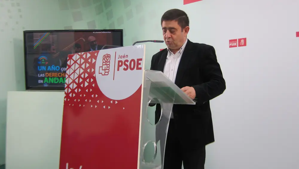 El secretario general del PSOE de Jaén, Francisco Reyes