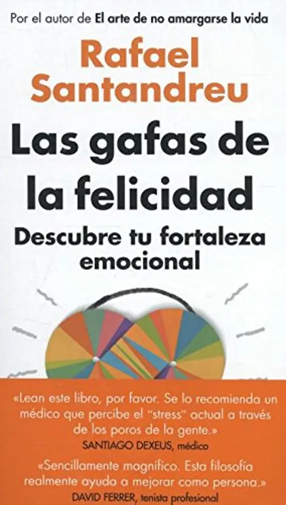Libro de autoayuda de Rafael Santandreu. “Las gafas de la felicidad: Descubre tu fortaleza emocional”