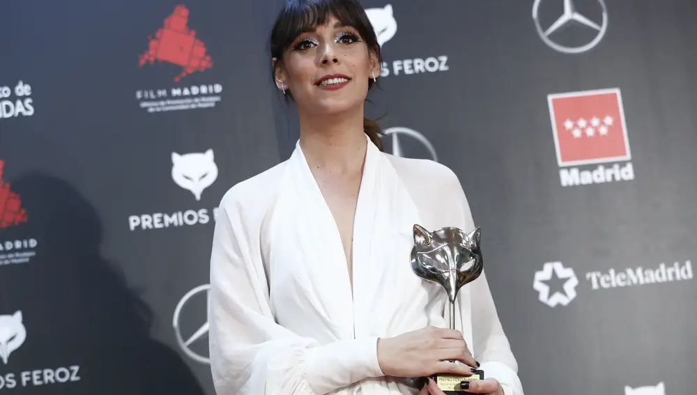 Actress Belen Cuesta in press room during the 7th annual Feroz awards in Madrid on Thursday, 16 January 2020.