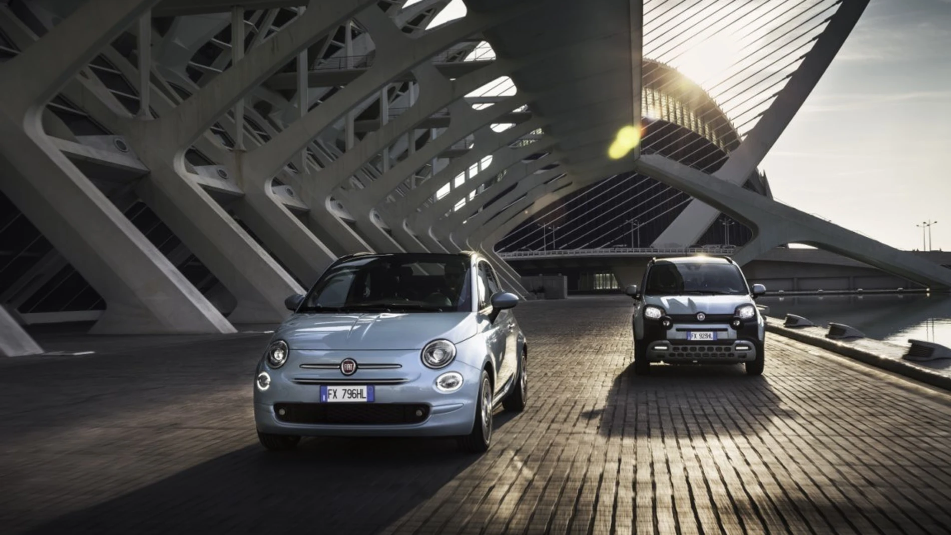 Los nuevos Fiat en la Ciudad de las Artes y las Ciencias