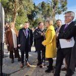 El vicepresidente de la Generalitat y conseller de Economía, Pere Aragonès, y la consellera de Salud, Alba Vergés, en una visita al nuevo edificio del VHIREUROPA PRESS17/01/2020