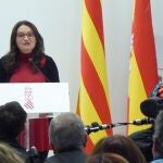 La vicepresidenta y consellera de Igualdad y Políticas Inclusivas, Mónica Oltra