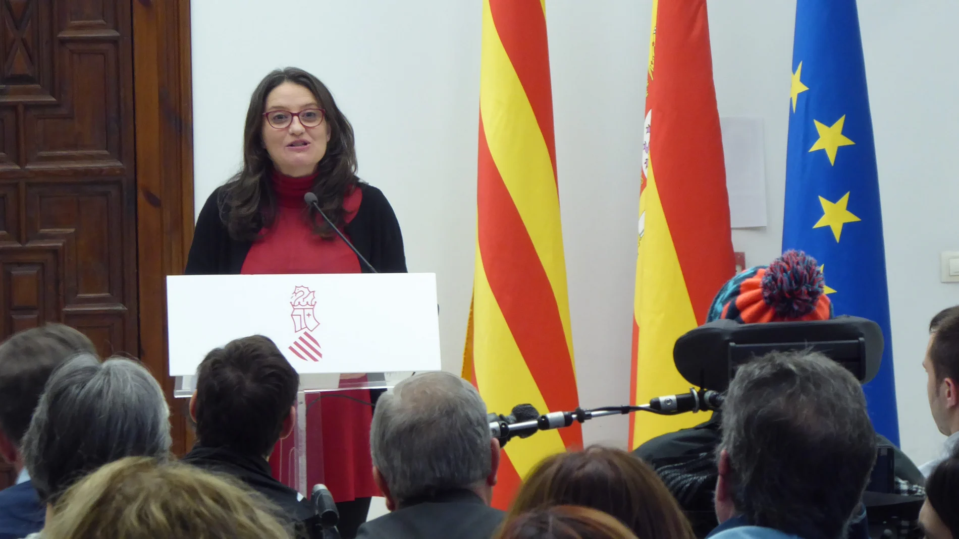 La vicepresidenta y consellera de Igualdad y Políticas Inclusivas, Mónica Oltra