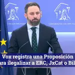 Vox quiere ilegalizar a ERC, JxCat o Bildu