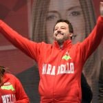 El líder ultraderechista Matteo Salvini se ha volcado en la campaña de las decisivas elecciones regionales en Emilia Romaña de este domingo
