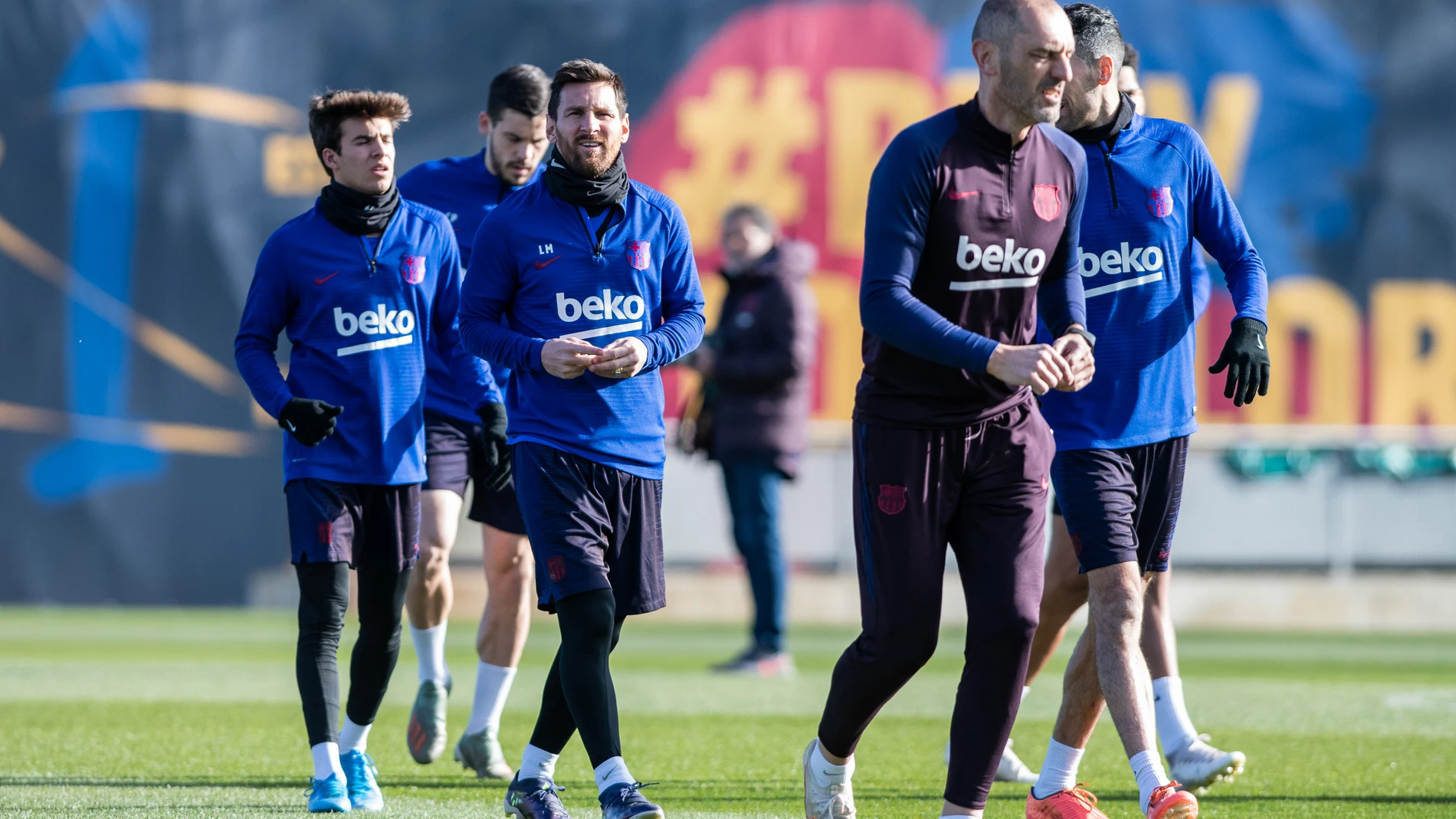 Soccer: La Liga - FC Barcelona Training Day