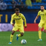 Samuel Chukwueze con el Villarreal.