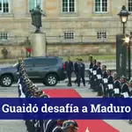 Guaidó desafía a Maduro