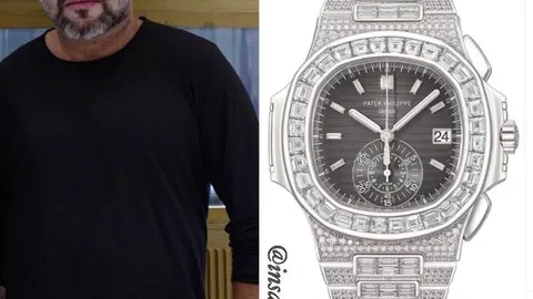 Mohamed VI luce un reloj de lujo Patek Philippe