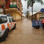 Los Alcázares fue uno de los municipios más afectados por la borrasca Gloria de enero