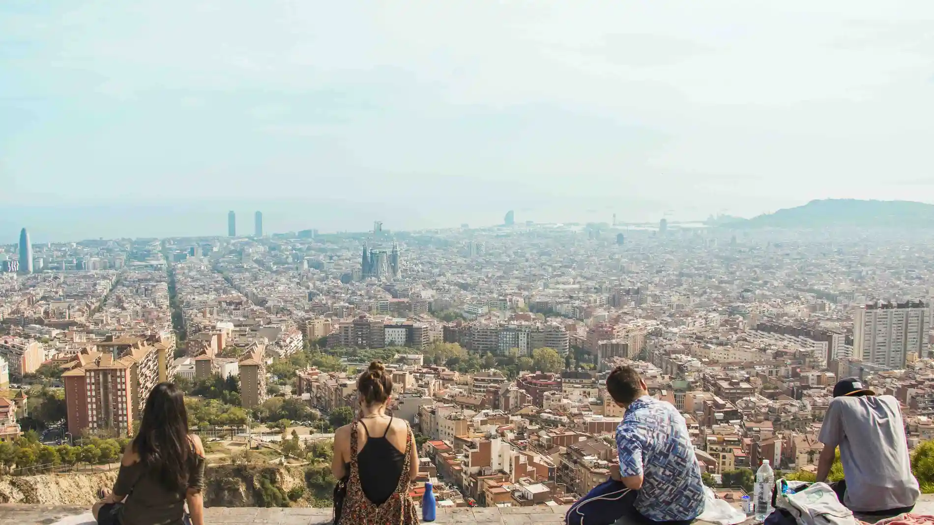 Vistas de la ciudad de Barcelona