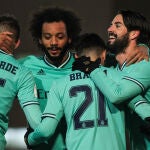 El Real Madrid también viajo a Salamanaca en avión para disputar la Copa
