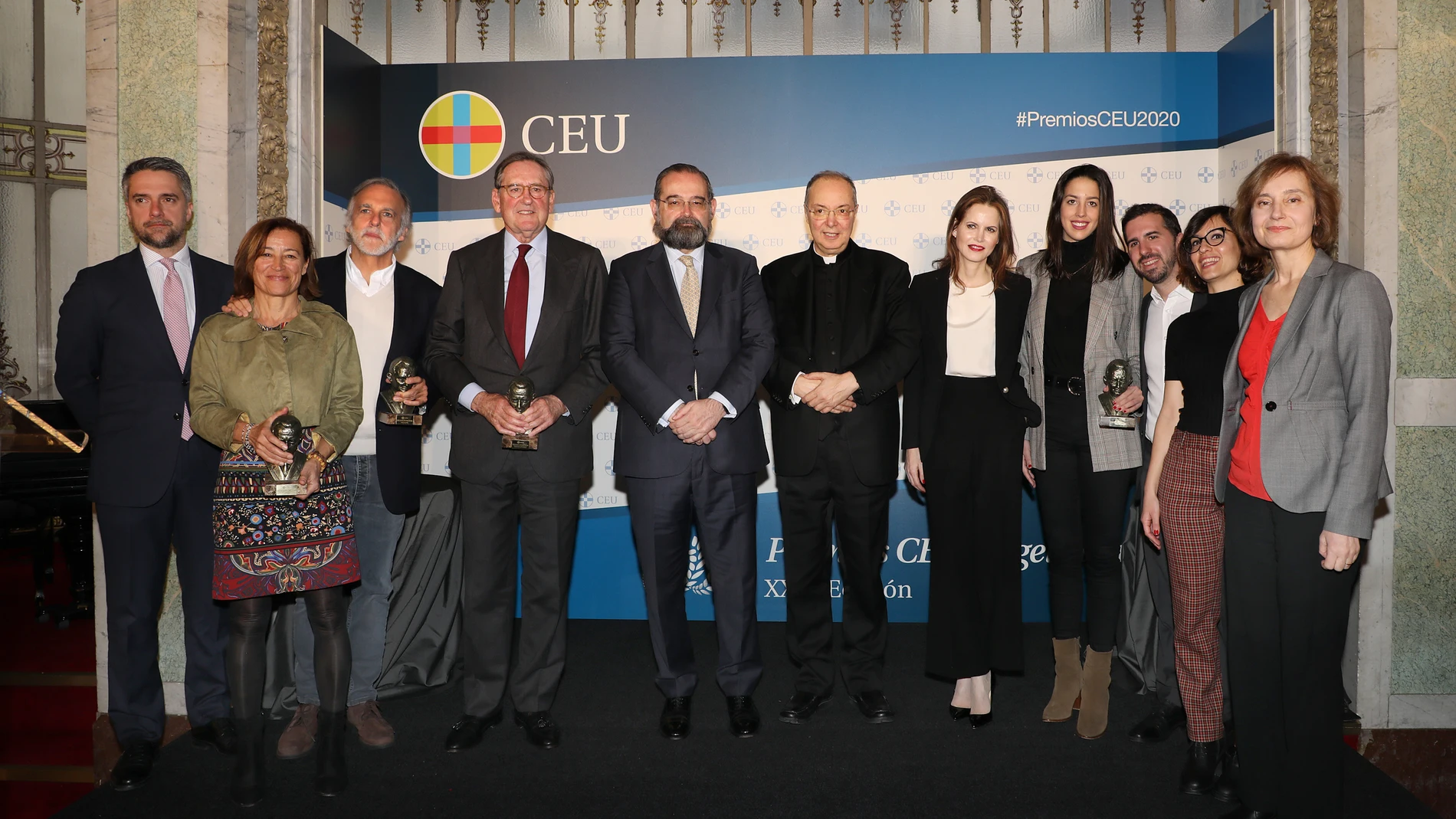 La Fundación Universitaria San Pablo CEU ha celebrado esta mañana la ceremonia de los XXIII Premios CEU Ángel Herrera.