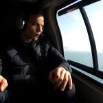 GRAF6850. -, 23/01/2020.- Fotografía facilitada por Moncloa que muestra al presidente del gobierno Pedro Sánchez sobrevolando las zonas de Cataluña que han sido afectadas por la borrasca Gloria este jueves.