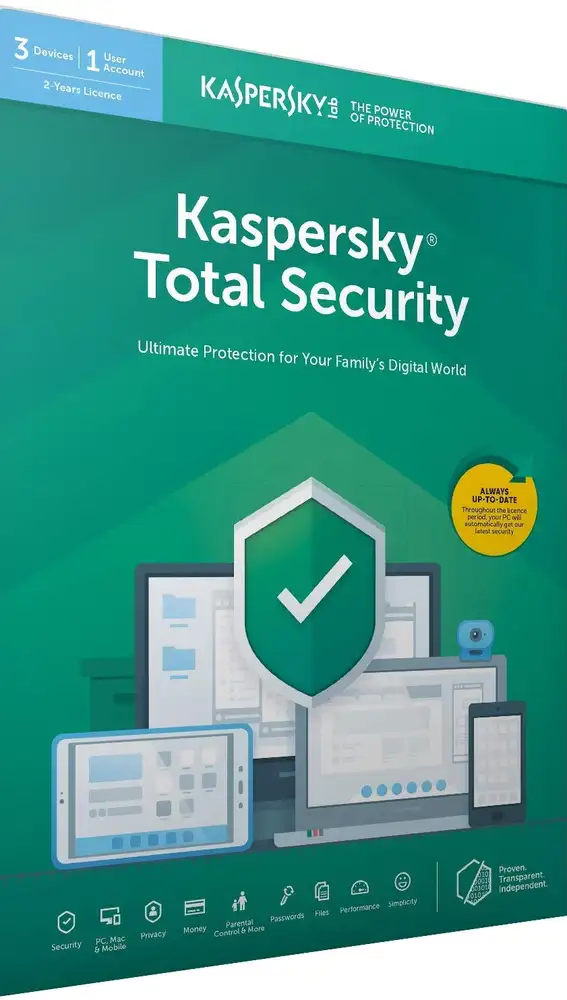 Anti virus Kaspersky Total Security
