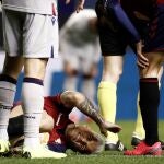 Chimy Ávila se lesionó en el partido contra el Levante