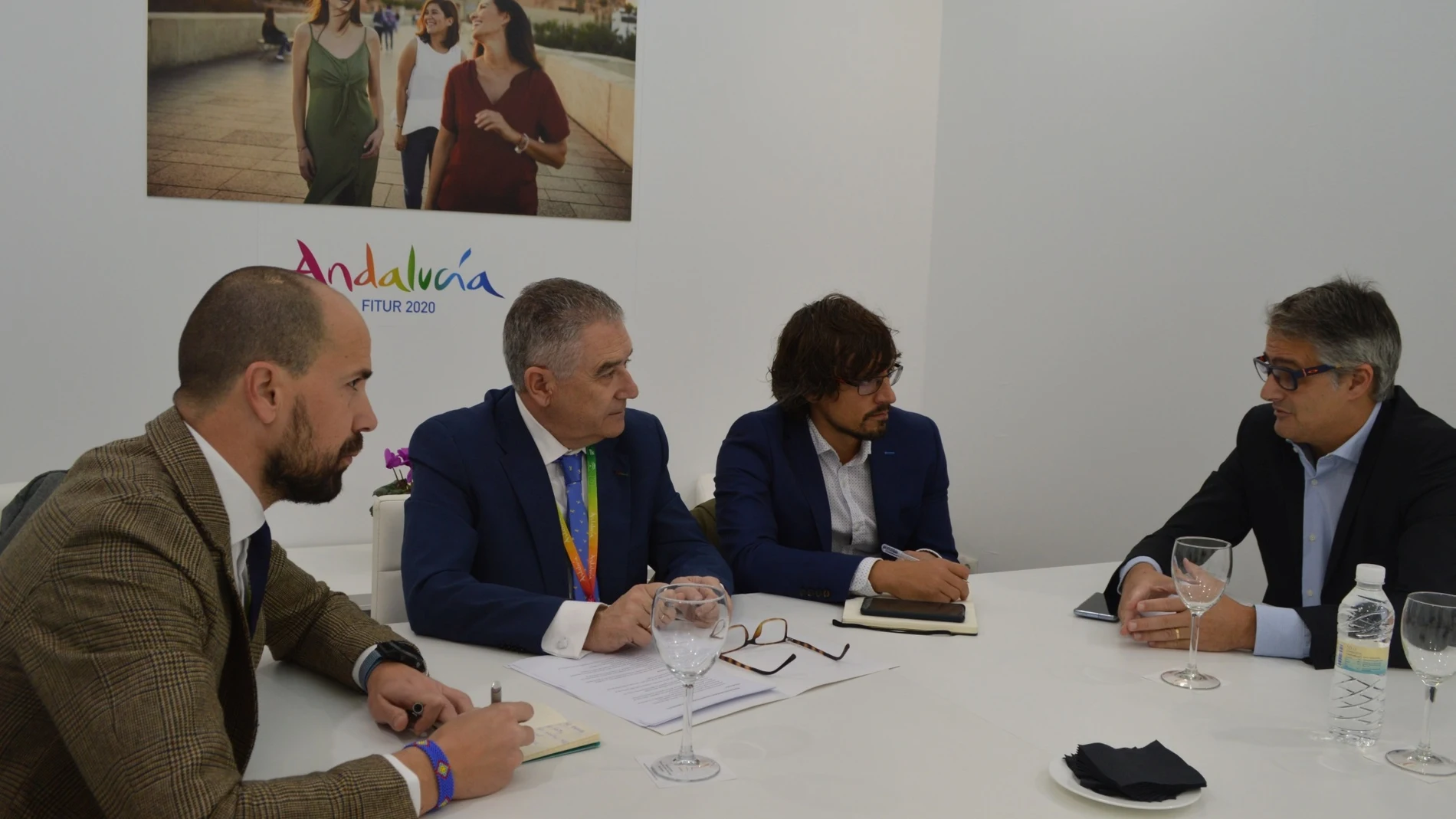 Turismo.- Fitur.- La Junta se reúne con aerolíneas internacionales para "consolidar" la conectividad aérea de Andalucía