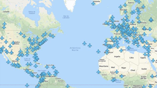 Reúne la información de casi 400 aeropuertos