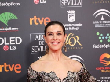 Presenter Raquel Sanchez Silva at photocall of the 34th annual Goya Film Awards in Malaga on Saturday, 25 January 2020.