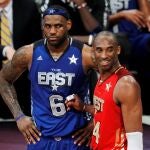 LeBron y Kobe, en el All Star Game de 2011