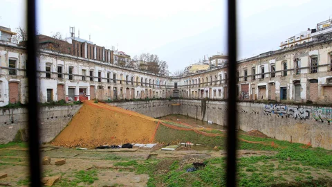 Terrenos de la Sareb en la zona de La Florida, en Sevilla capital