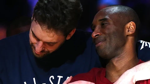Pau Gasol y Kobe BryantNBA (Foto de ARCHIVO)15/02/2016