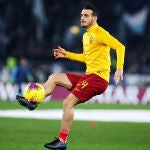 Alessandro Florenzi con la Roma.