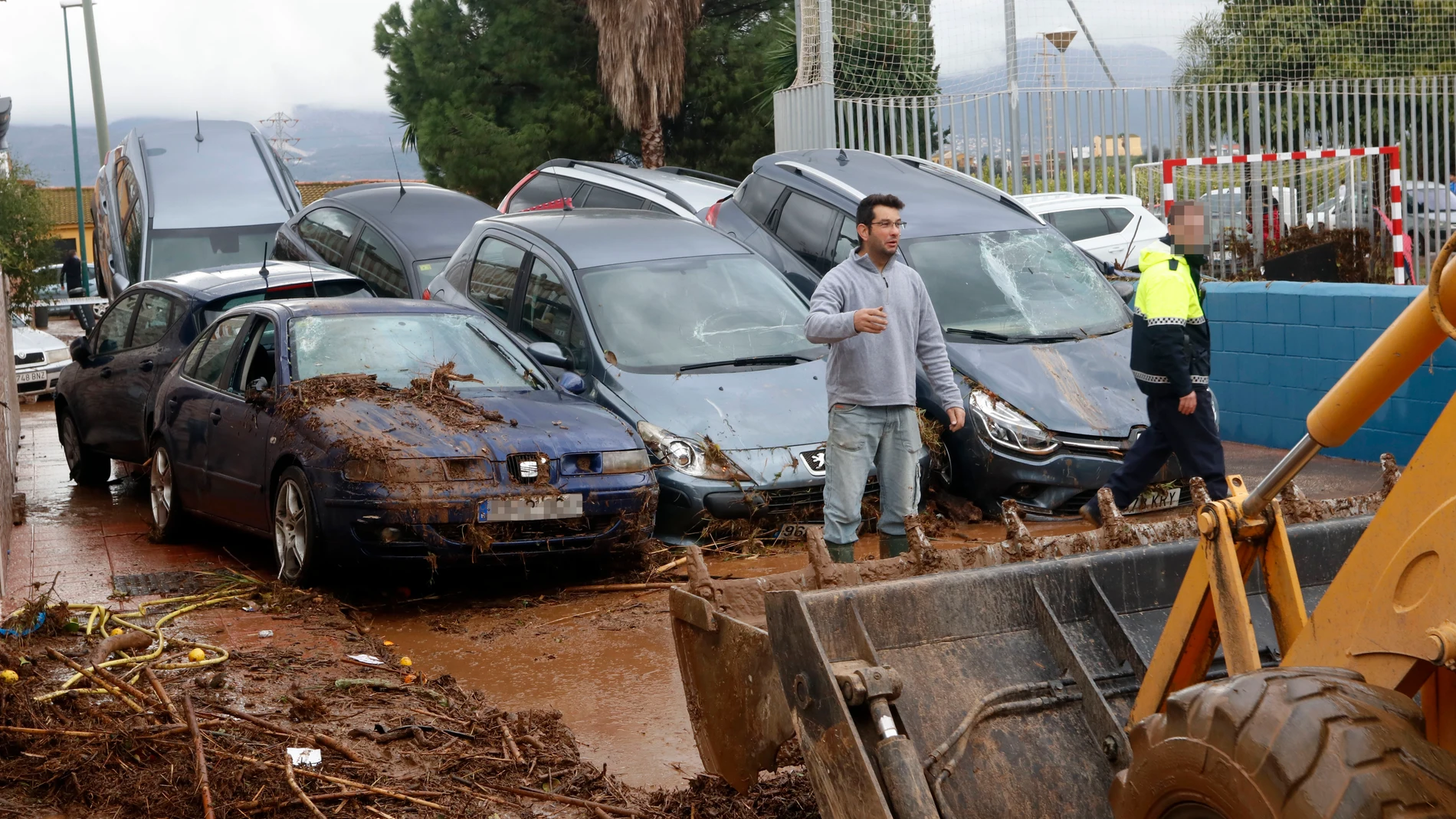Temporal en Campanillas, Málaga