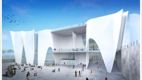 Proyecto del Hermitage en Barcelona