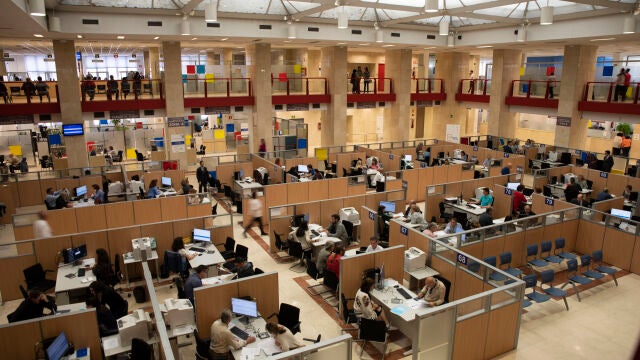 Oficina de atención al público de la Agencia Tributaria