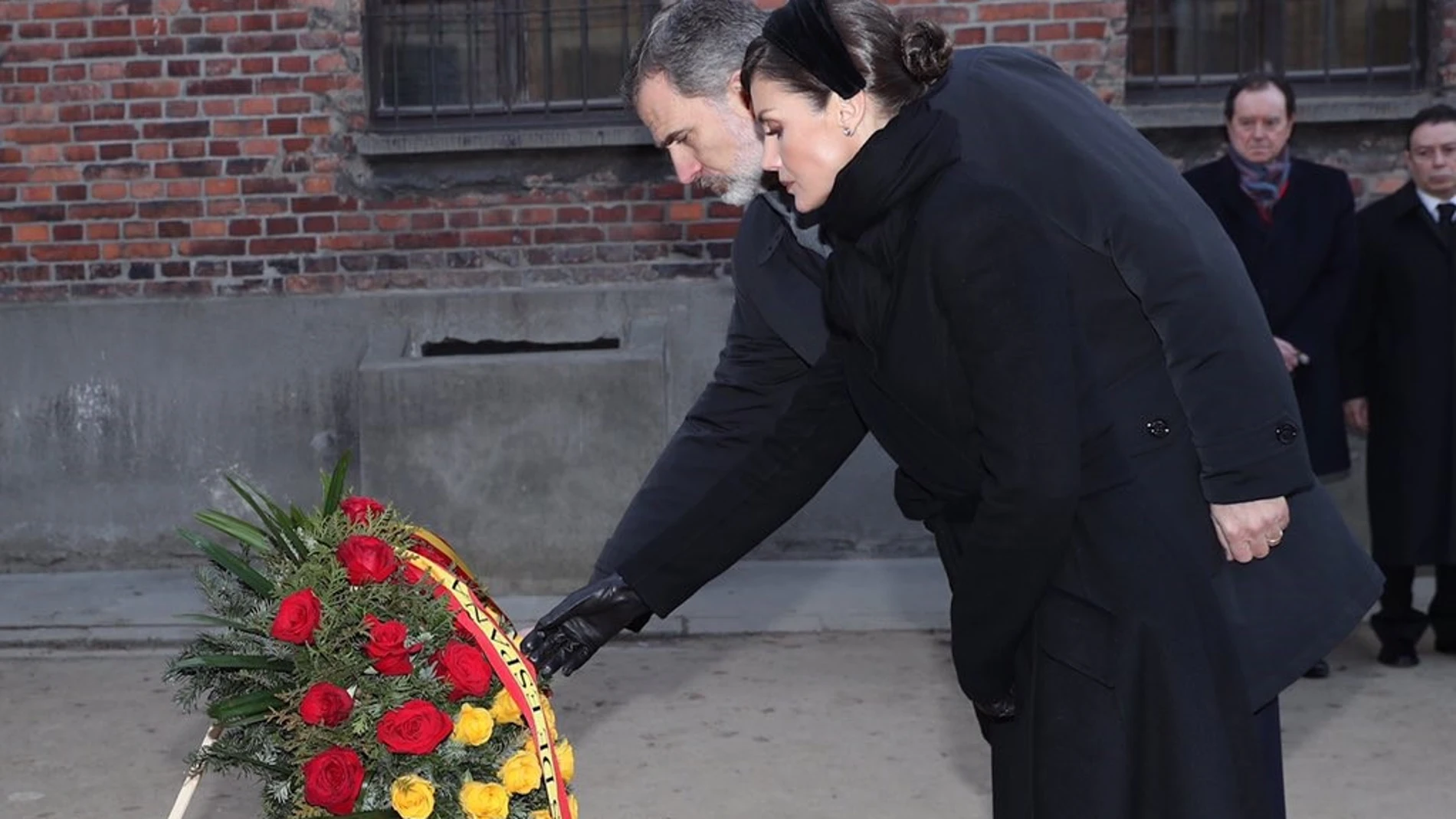 Los Reyes Felipe y Letizia presiden la ceremonia de conmemoración del 75º aniversario de la liberación de Auschwitz-Birkenau en Polonia