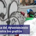 Madrid borra los grafiti del Dos de Mayo