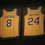 Números de Kobe Bryant en Los Angeles Lakers