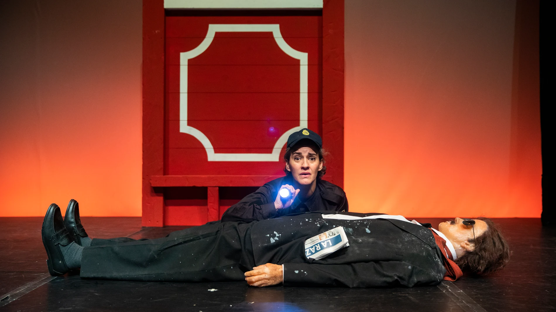 Elena Lombao en la obra «Que nadie se mueva», en los teatros Luchana
